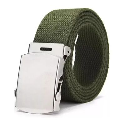 Imagen 1 del producto Cinturón Militar De Lona Y Nailon Hebilla Metalizada.-