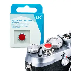 JJC - Disparador suave - color plata con rojo