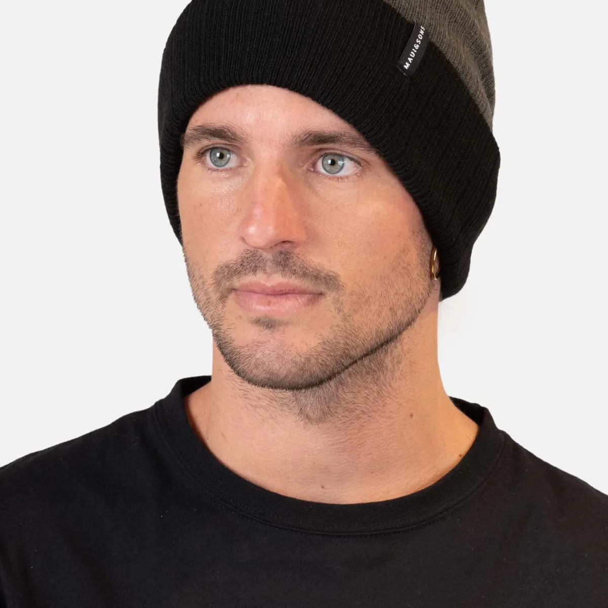 MAUI AND SONS - Gorro Santorini Negro Hombre Maui And Sons - Negro