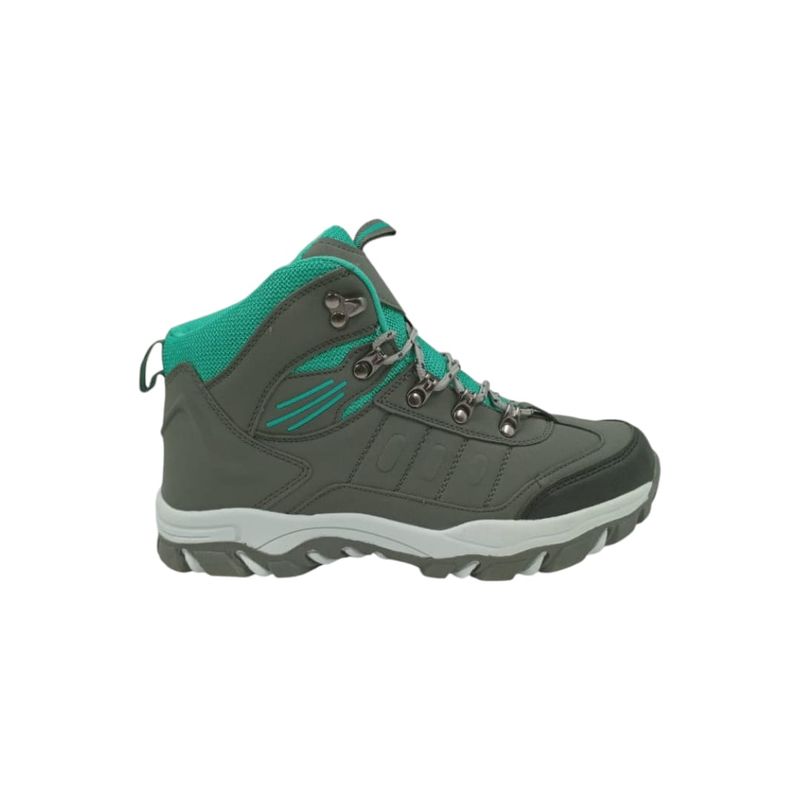 HERIEL - Zapatilla Outdoor Gris Mujer.
