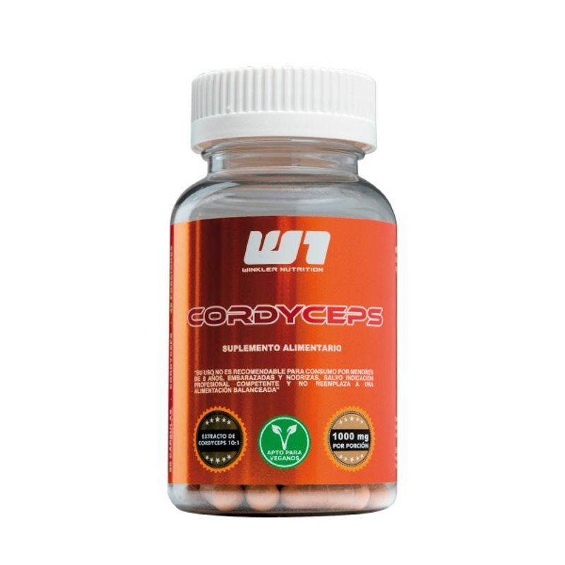 WINKLER NUTRITION - Cordyceps Hongo Mushroom 60 cápsulas