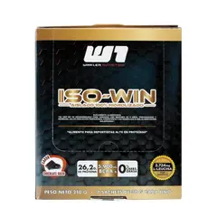 WINKLER NUTRITION - 7 sachets 30 grs Proteína hidrolizada Iso Win sabor Vainilla