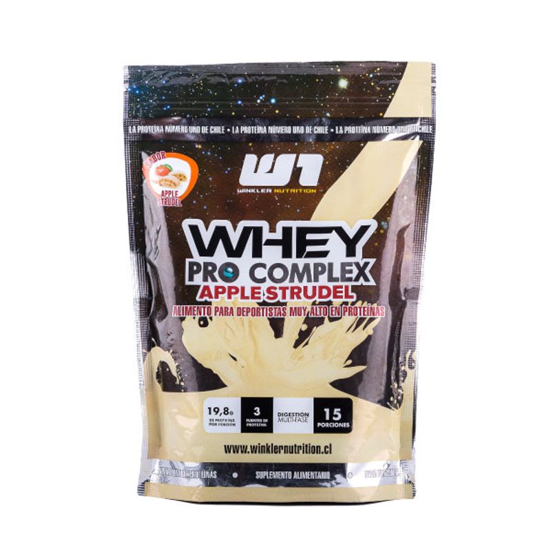 WINKLER NUTRITION - Proteína Whey ProComplex 500 grs sabor Apple strudel
