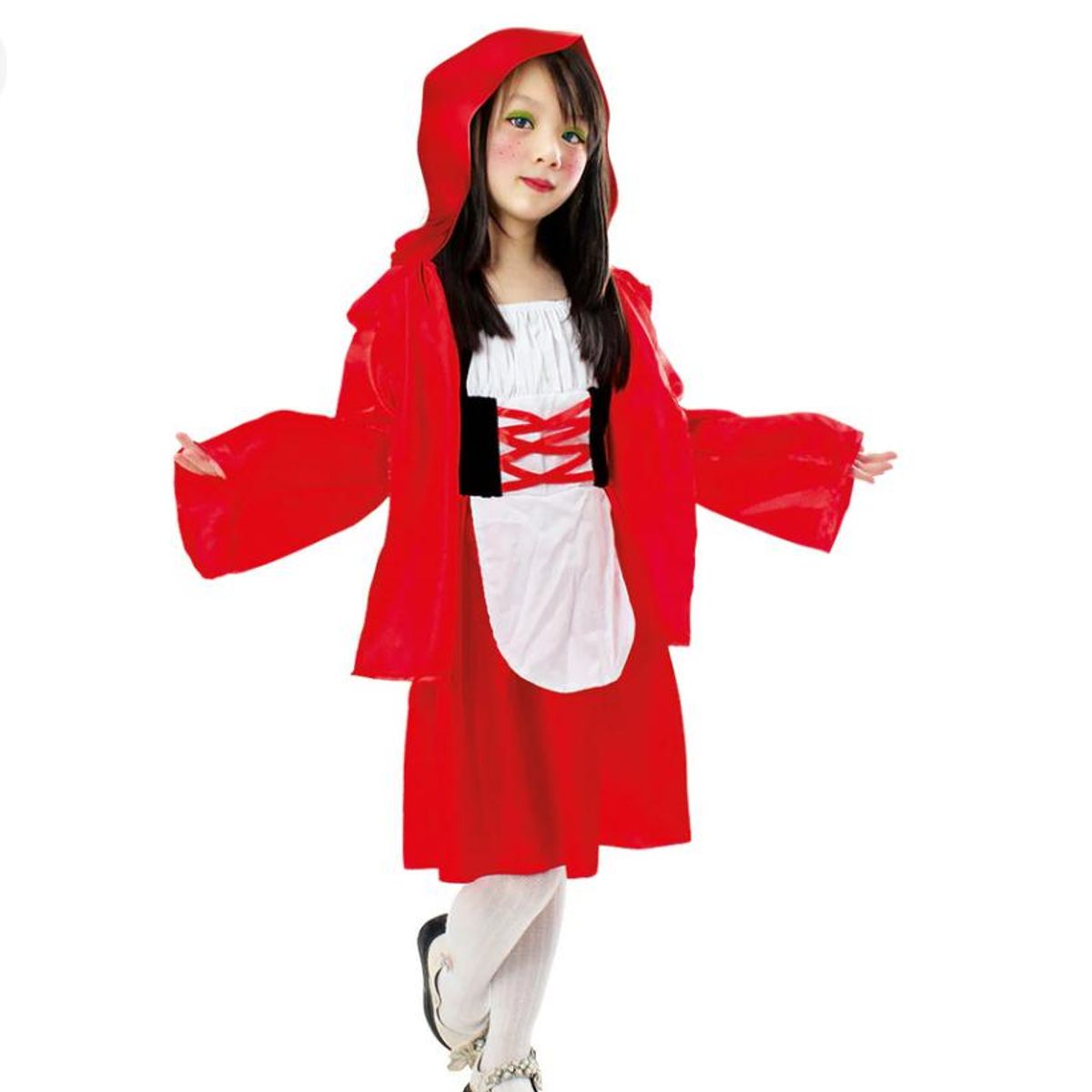 GENERICO - Disfraz  Para Niñas Disfraz De Caperucita Roja