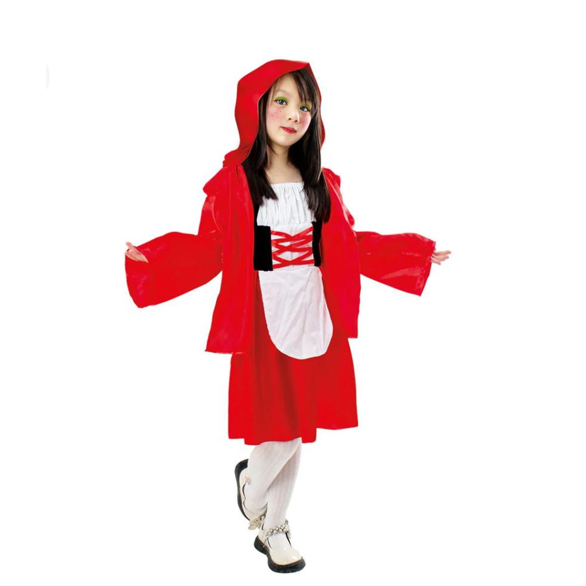 GENERICO - Disfraz  Para Niñas Disfraz De Caperucita Roja