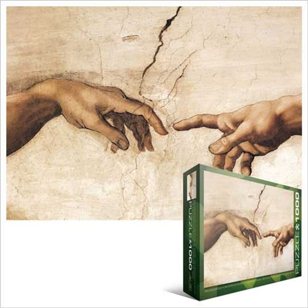 EUROGRAPHICS - EUROGRAPHICS 6000-2016 CREATION OF ADAM ( DETAIL ) PUZZLE