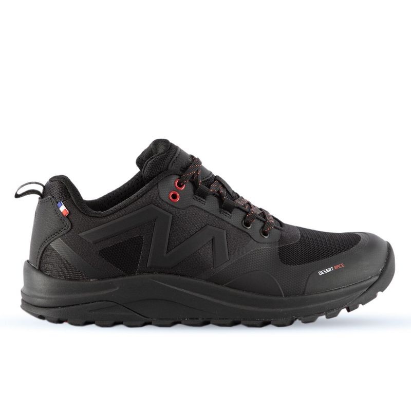 MICHELIN FOOTWEAR - Zapatilla Trail Running Hombre Negro Rojo Michelin Dr28