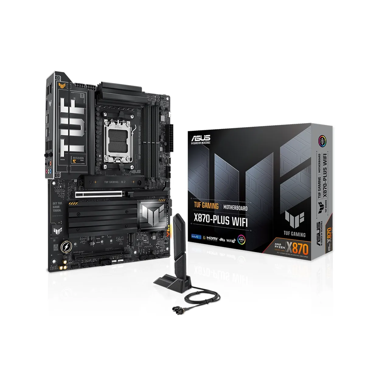 ASUS - Placa Madre Asus TUF X870-PLUS AMD RYZEN 7000-9000 AM5 DDR5 PCI-E 5.0