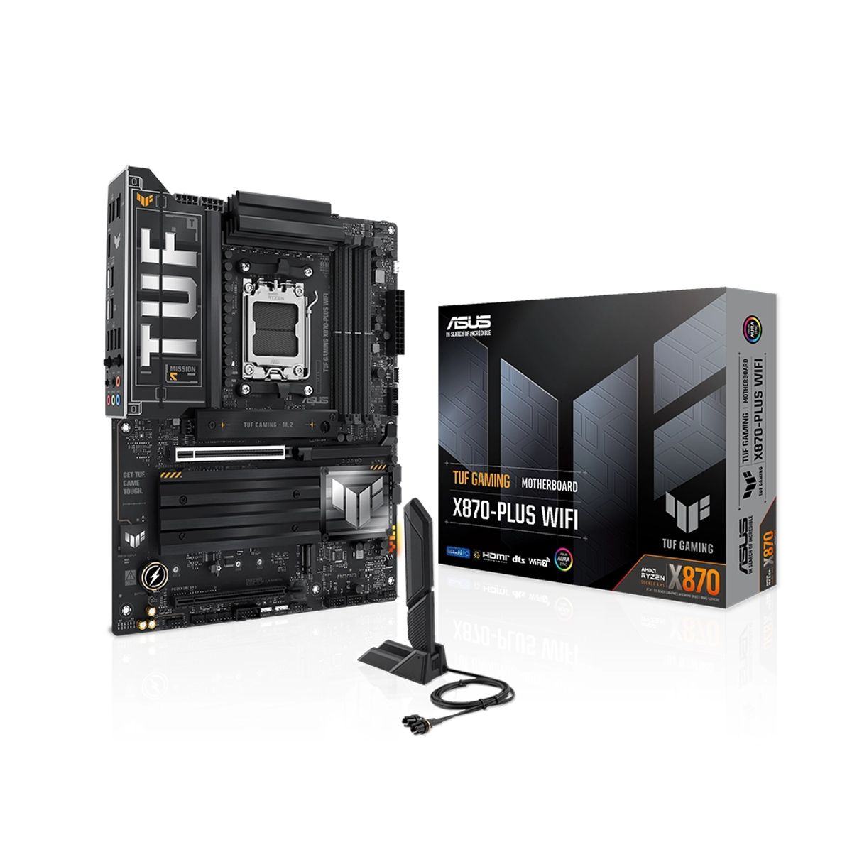 ASUS - Placa Madre Asus TUF X870-PLUS AMD RYZEN 7000-9000 AM5 DDR5 PCI-E 5.0