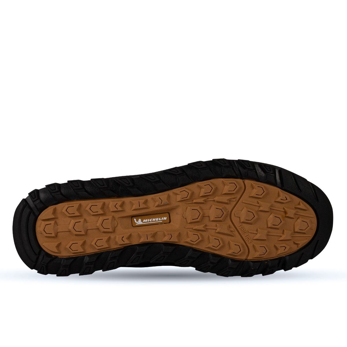 MICHELIN FOOTWEAR - Botín Zapatilla Impermeable Hombre Negro Café Michelin Dr05