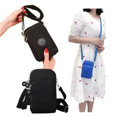 GENERICO - Bolso Cartera Bandolera Porta Celular