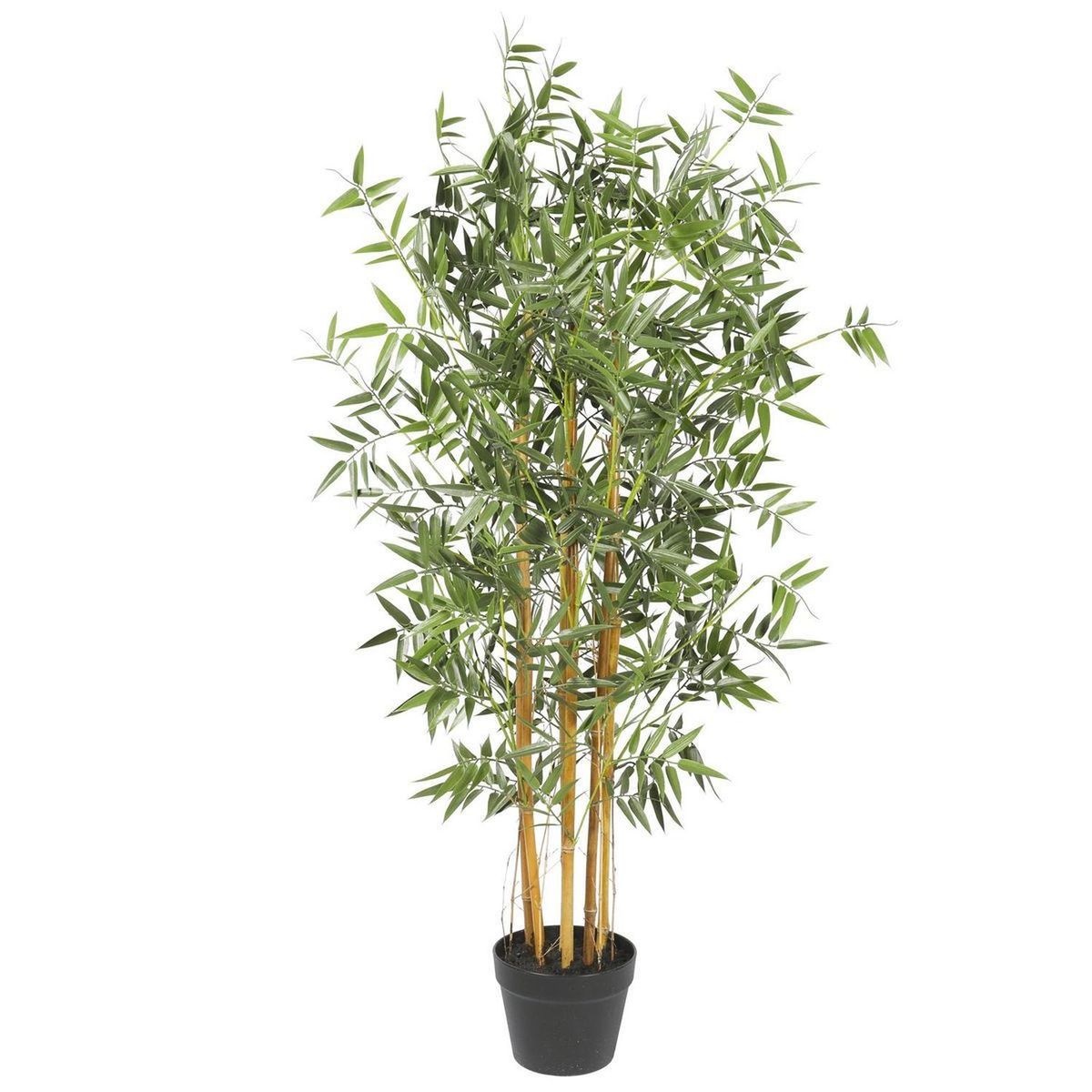 ARBUSTO REAL - Planta Artificial Bamboo Premium 120 cm. / 730 Hojas