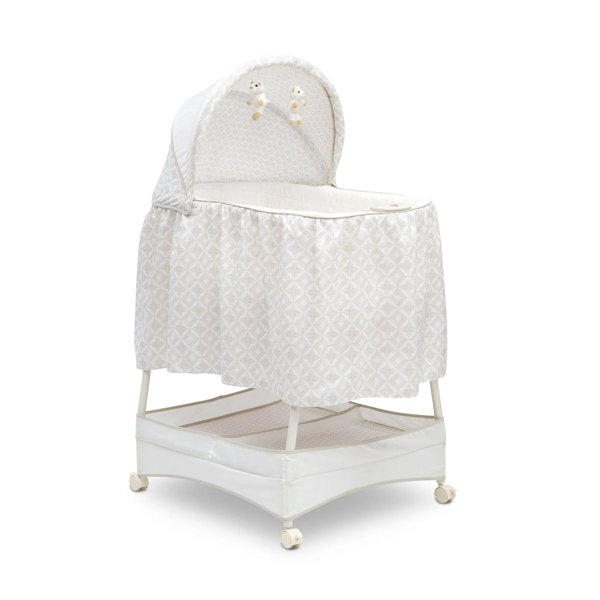 DELTA CHILDREN - Cuna moises mecedor ilutions Delta Children