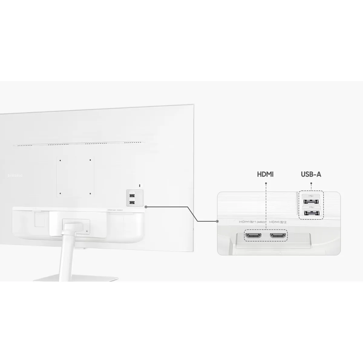 SAMSUNG - Monitor Smart Samsung M50D M5 32 FHD19201080 WiFi BT VA HDMI USB 60Hz