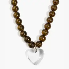 LOUNGE - Collar Mujer Borlas Corazón
