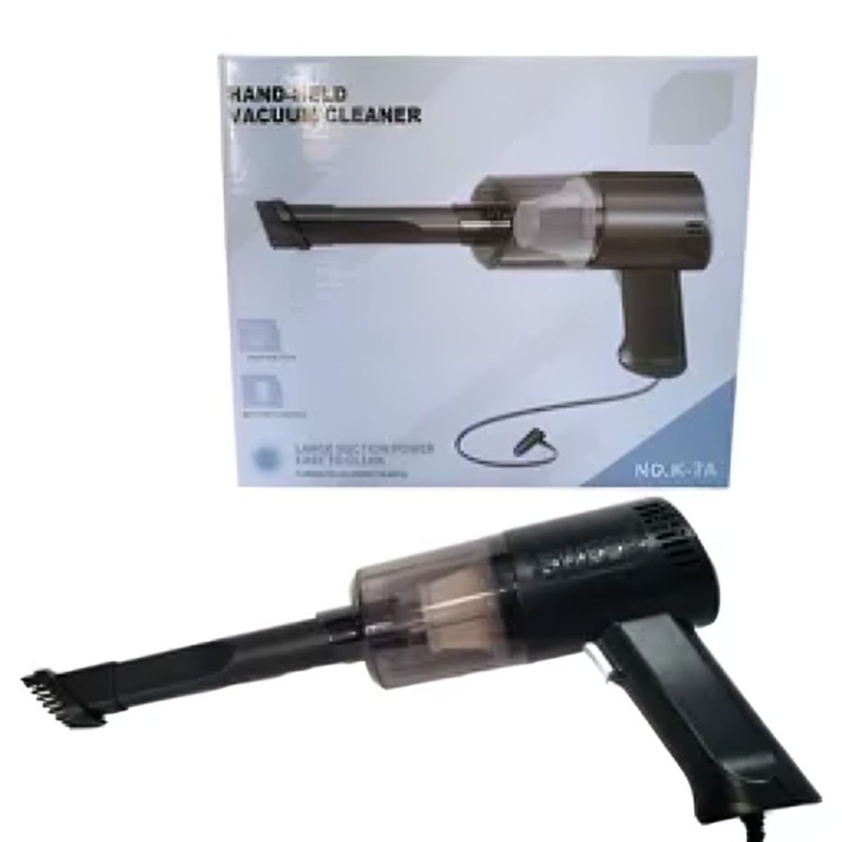 GENERICO - Aspiradora Pistola Portátil Inalámbrica Auto Hogar 120w