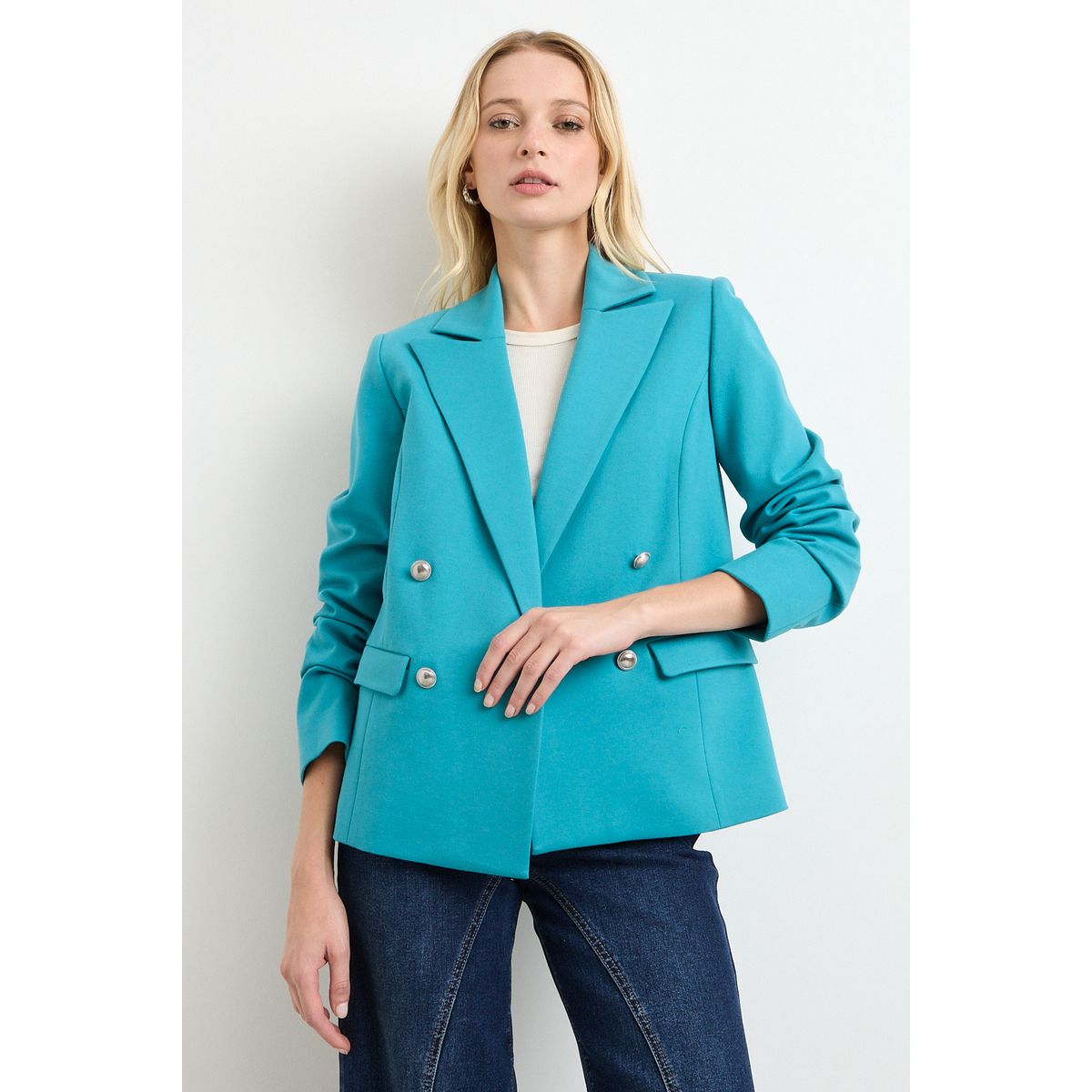 ASH - Blazer Celeste Mujer Ash