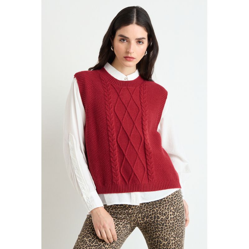 ASH - Sweater Burdeo Mujer Ash