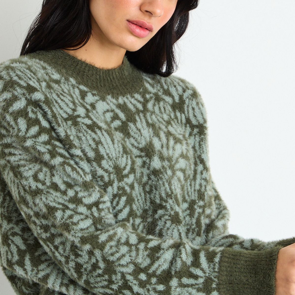 IO - Sweater Verde Musgo Mujer Io