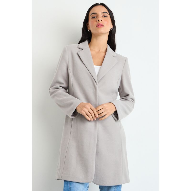 IO - Chaqueton Gris Mujer Io
