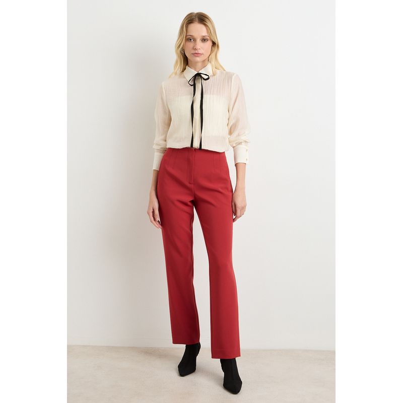 ASH - PANTALON Rojo Mujer ASH