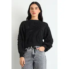 IO - Tejido Negro Mujer