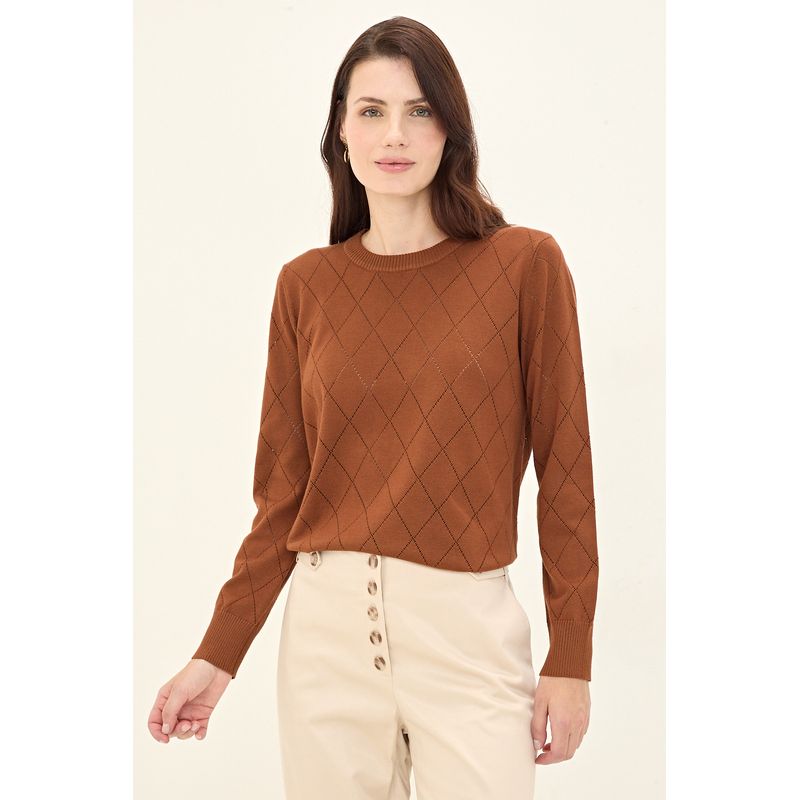 MA GRIFFE - Sweater Café Mujer Magriffe
