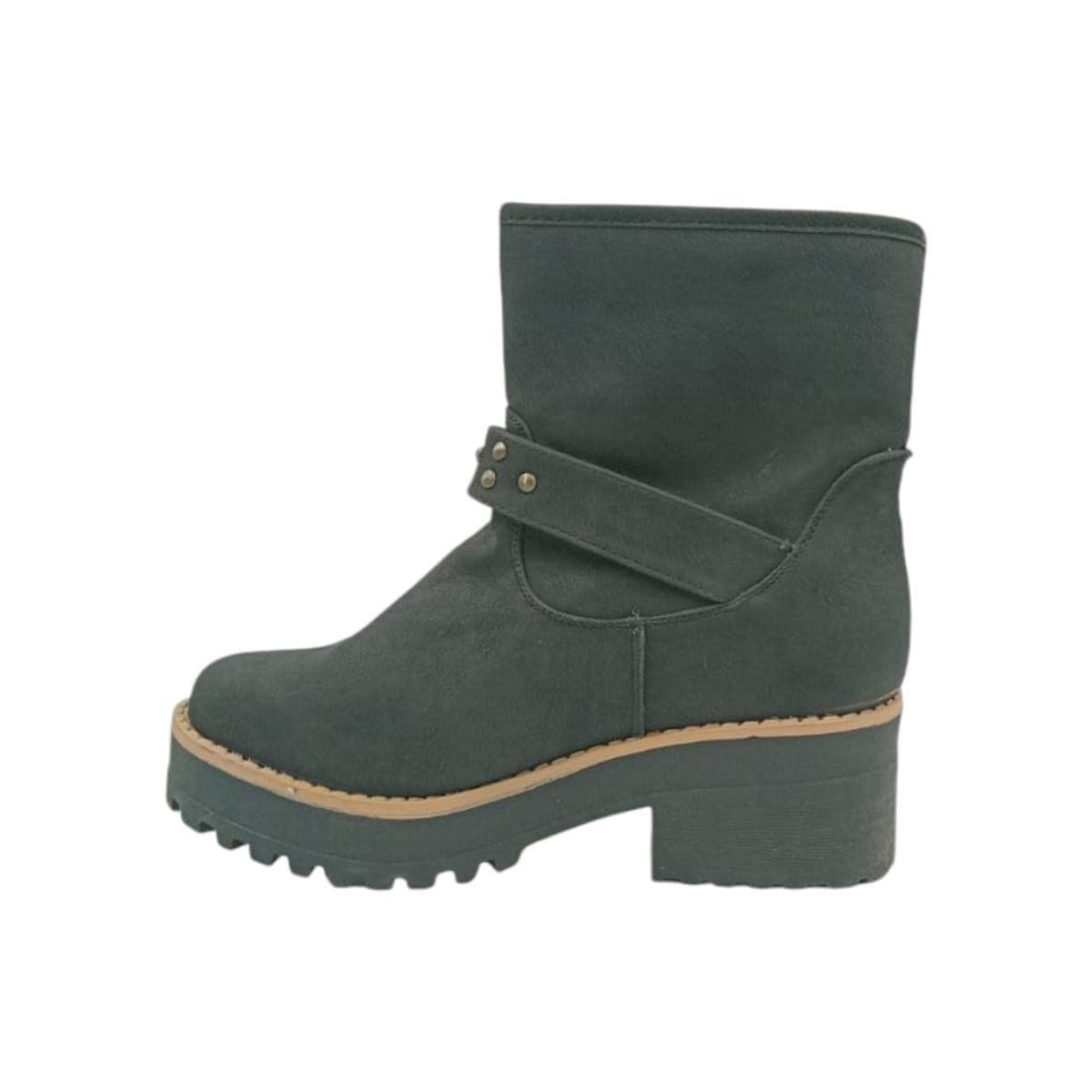 HERIEL - Bota Negra Taco Mujer