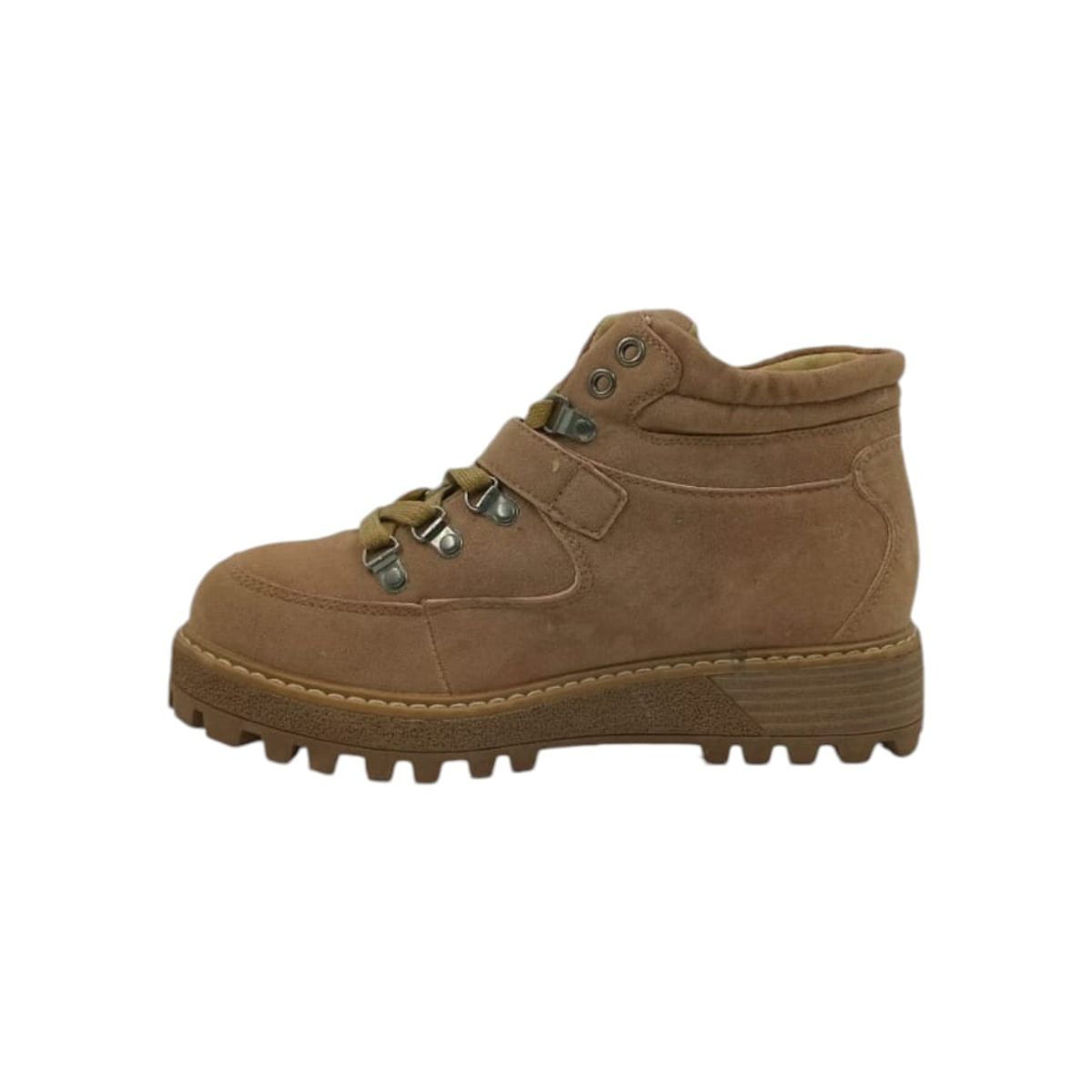 HERIEL - Botín Café Gamuza Mujer