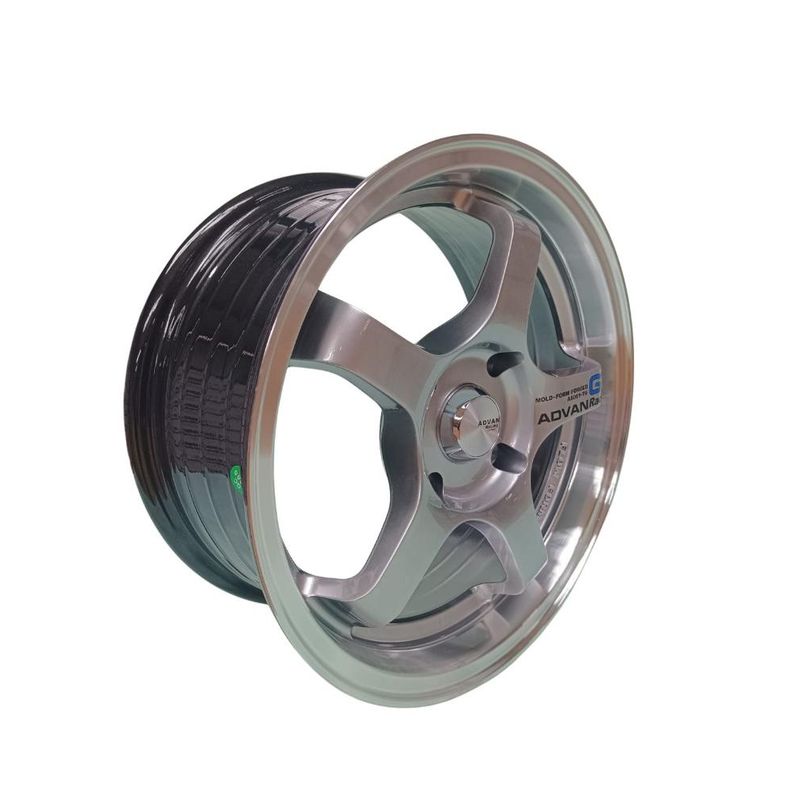 GENERICO - Juego de Llantas 17x75 4x100 Et38 HP machine lip 512