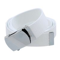 Cinturón Militar De Lona Y Nailon Hebilla Metalizada