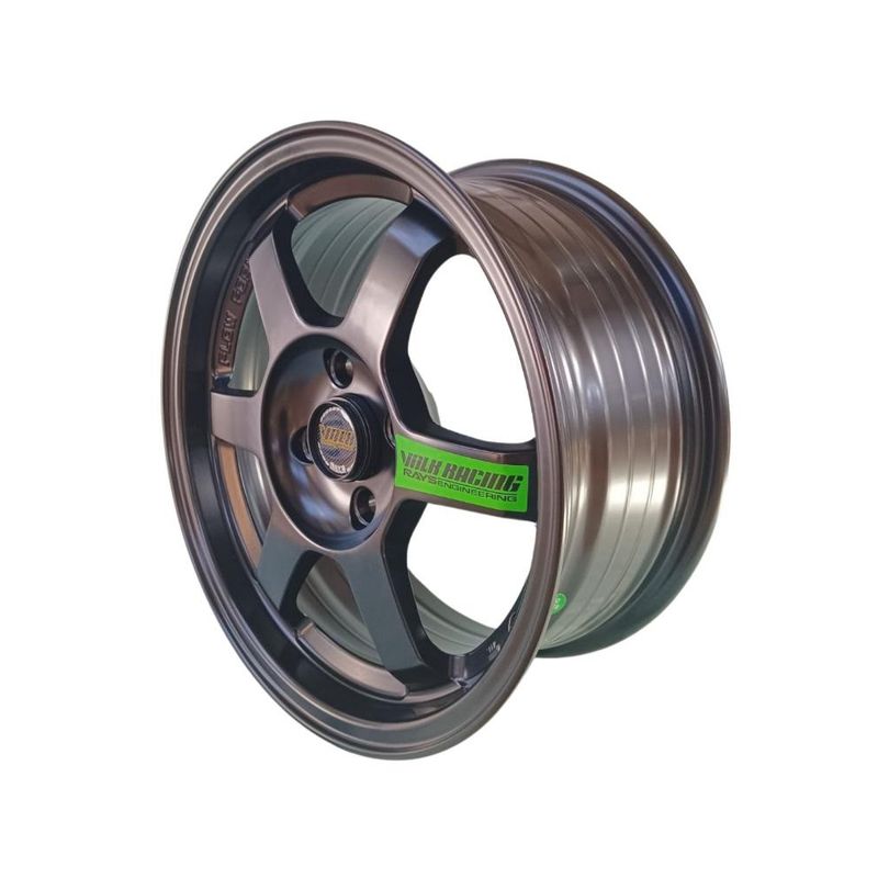 GENERICO - Juego de Llantas 17x75 4x100 Et38 matt black 509