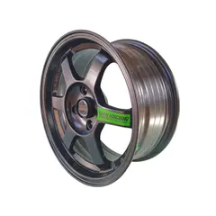 GENERICO - Juego de Llantas 17x75 4x100 Et38 matt black 509