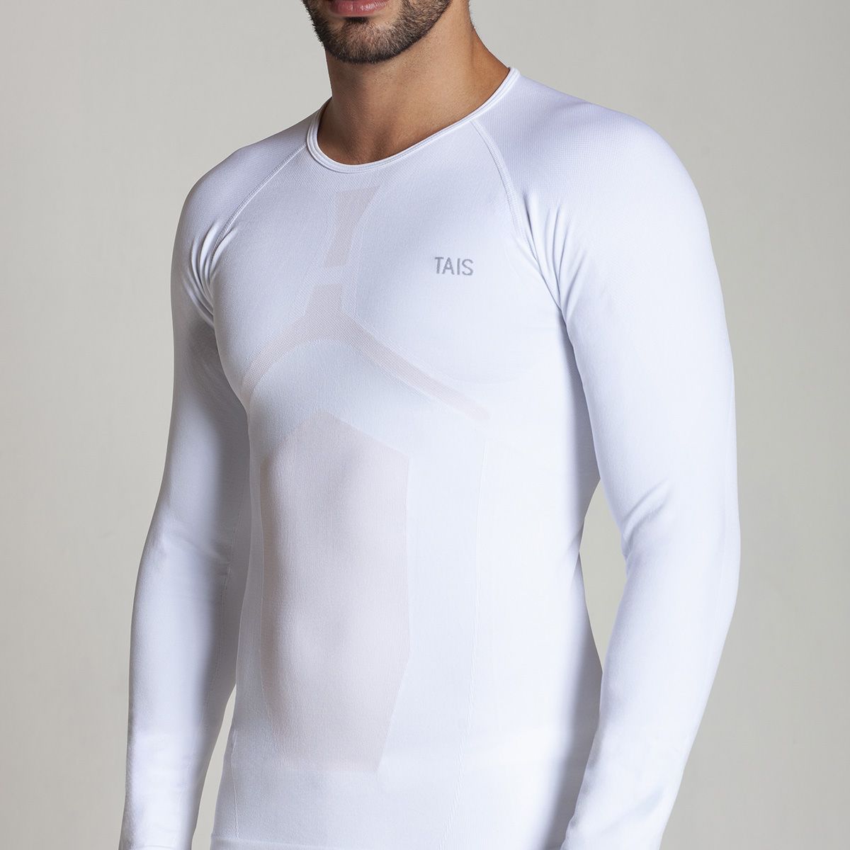 TAIS - Camiseta Primera Capa Compresión Cobre Blanco Tais