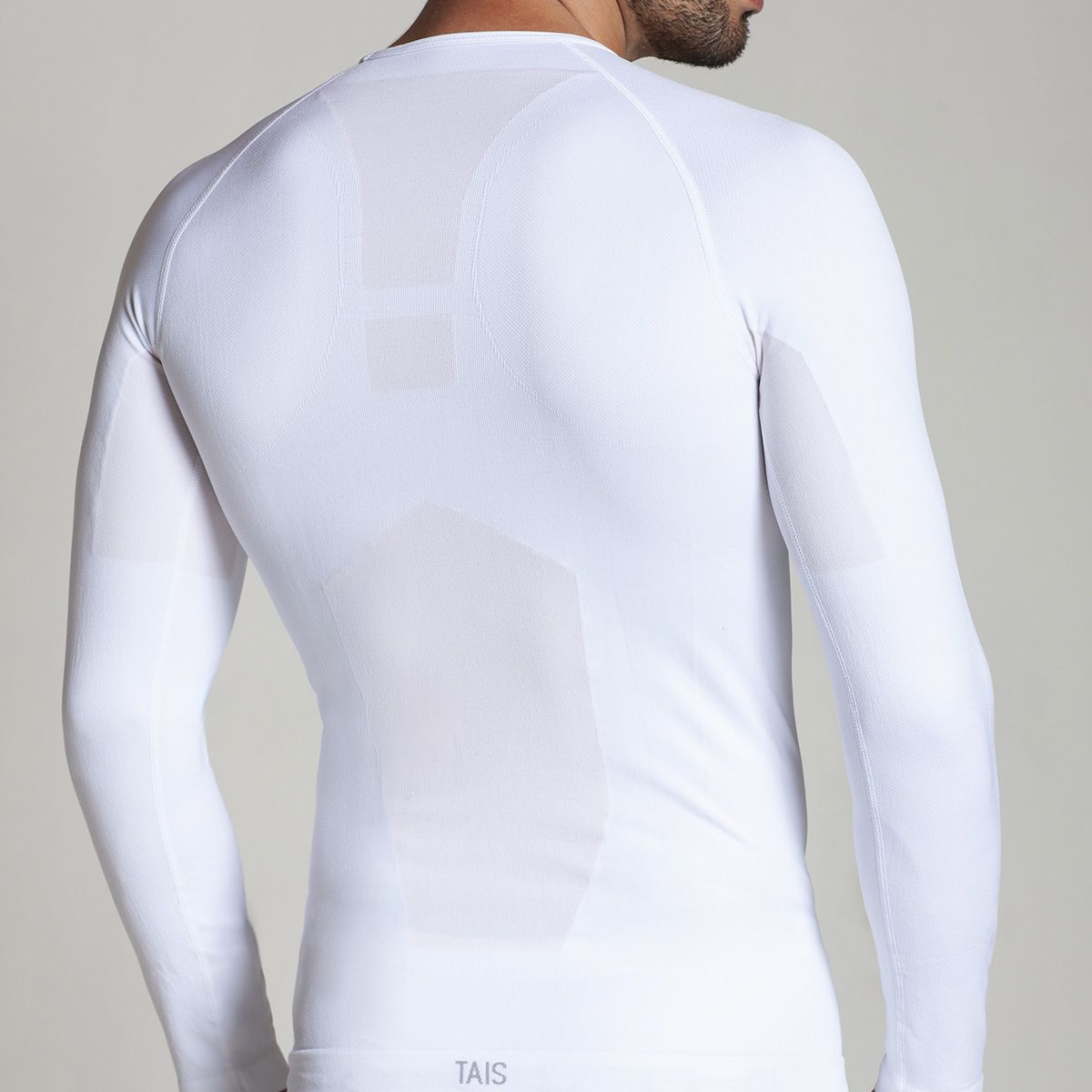 TAIS - Camiseta Primera Capa Compresión Cobre Blanco Tais