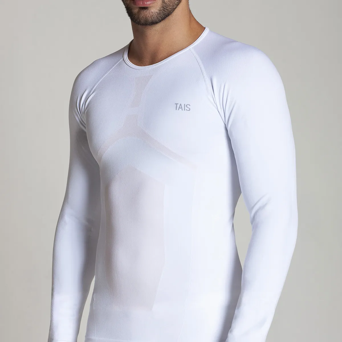 TAIS - Camiseta Primera Capa Compresión Cobre Blanco Tais