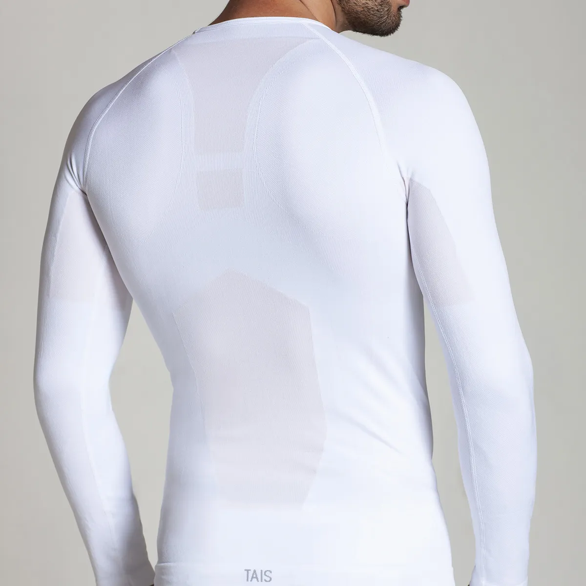 TAIS - Camiseta Primera Capa Compresión Cobre Blanco Tais