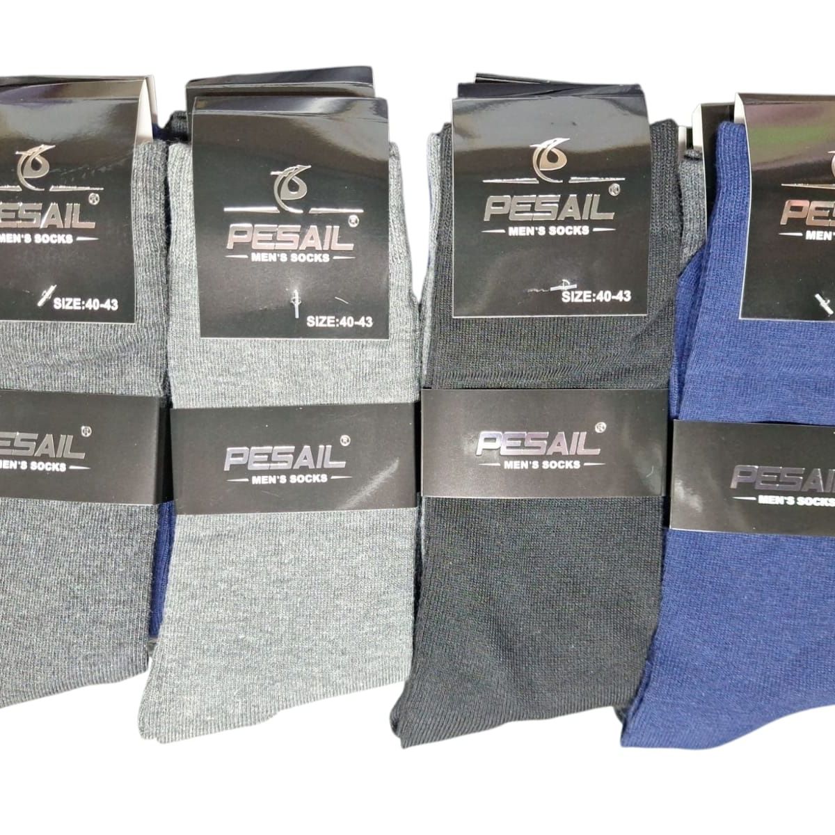 GARSIL - 6 Pares Calcetines De Algodon Sin Costuras Hombre - Pie Diabeticos