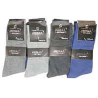 Calcetines De Algodon Sin Costuras Hombre - Pie Diabeticos - Docena