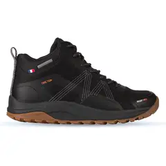 MICHELIN FOOTWEAR - Botín Caña Alta Negro y Café Hombre Michelin Dr09