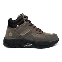 MICHELIN FOOTWEAR - Botín Impermeable Caña Alta Hombre Color Taupe Michelin Df06
