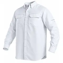 T-WORLD - Camisa Outdoor Trekking Protección Uv Ripstop Ml Hombre