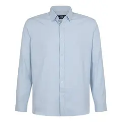 T-WORLD - Camisa Oxford Manga Larga - Blanco