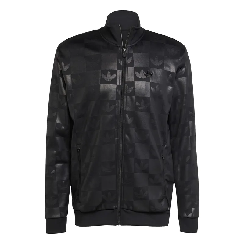 ADIDAS - Chaqueta de ajuste clásico con estampado integral de monogramas