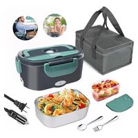 Lonchera Eléctrica Portátil Ccalentador De Alimentos 2 En 1