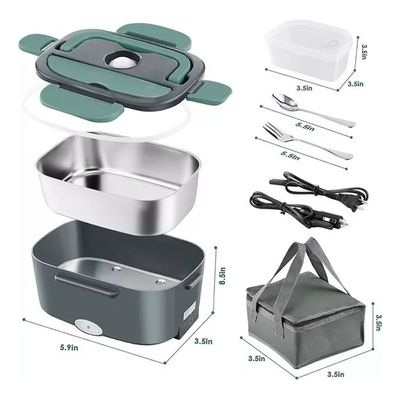 Imagen 2 del producto Lonchera Eléctrica Portátil Ccalentador De Alimentos 2 En 1