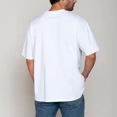 TAIS - Polera Algodón Oversize Blanco