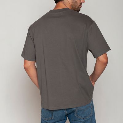 Imagen 2 del producto Polera Algodón Oversize Gris