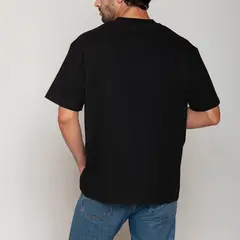 TAIS - Polera Algodón Oversize Negro