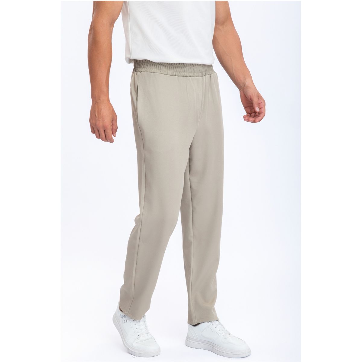 LIKE SHOP - Pantalón Hombre Recto Semi Casual Primavera Verano Liso 7122